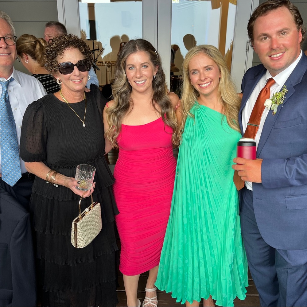 Pink Ruched Dress